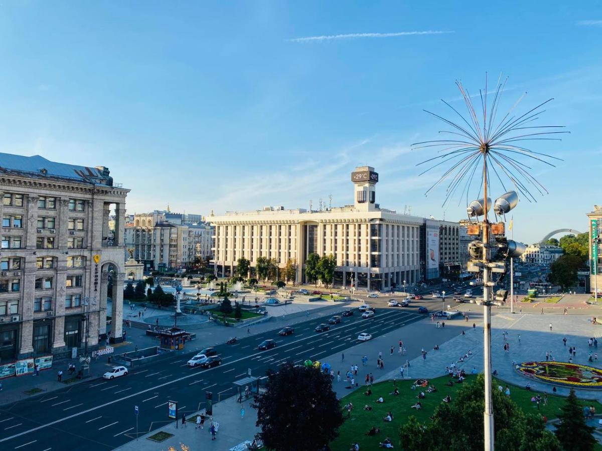 Апартаменти Amazing View Of Independence Square Київ Екстер'єр фото