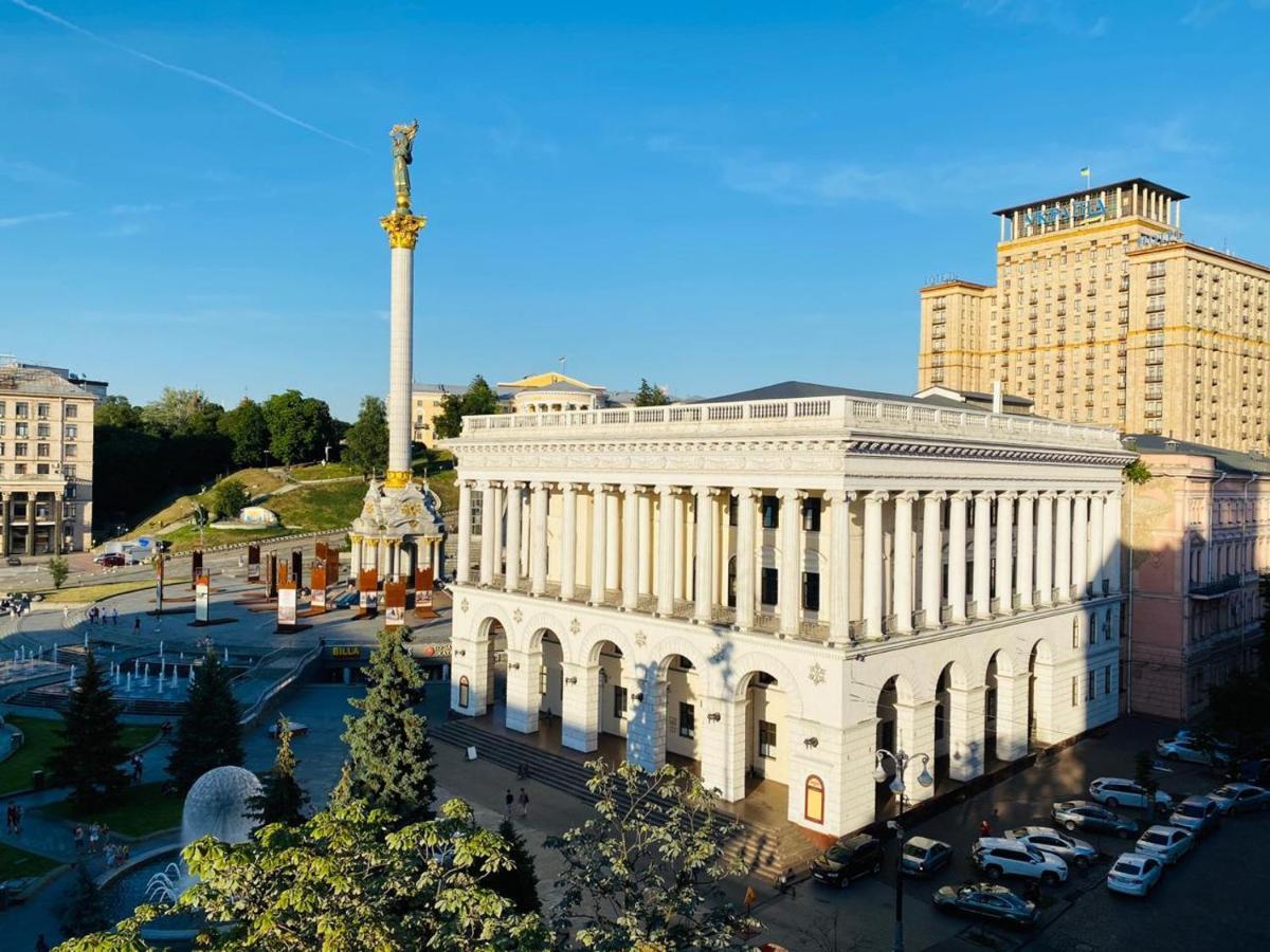 Апартаменти Amazing View Of Independence Square Київ Екстер'єр фото